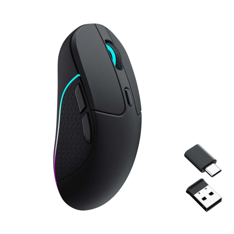 Геймърска Безжична мишка Keychron M3, Matte Black, KEYCHRON-MOUSE-M3-A1
