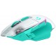 Геймърска безжична мишка Logitech G502 X Plus Lightsync RGB - Mint
