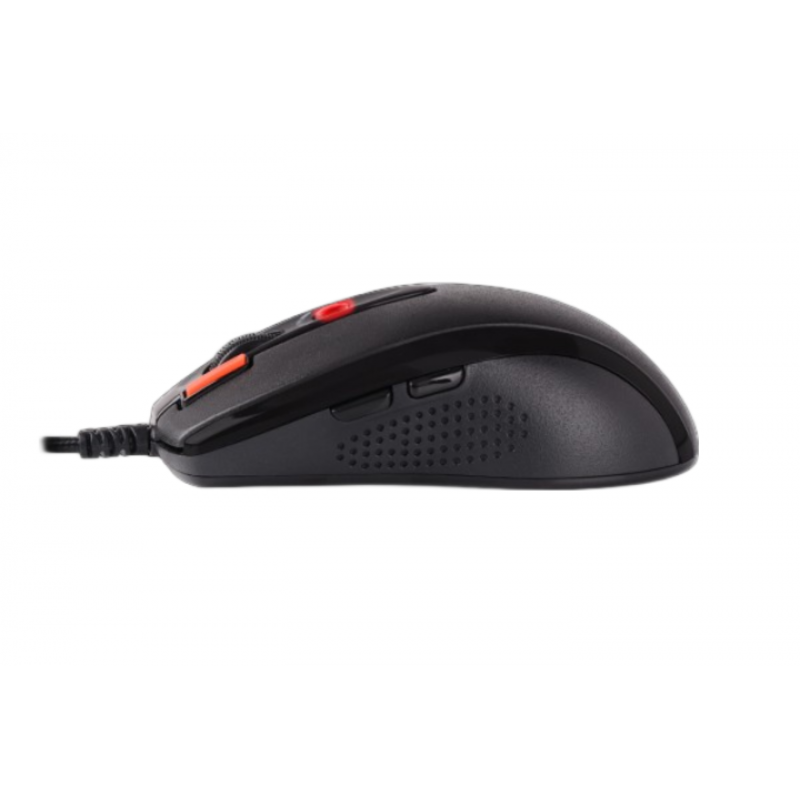 Геймърска мишка A4tech Oscar XL-750BK, Лазерна, Жична, USB, Черна, A4-MOUSE-XL-750-BK