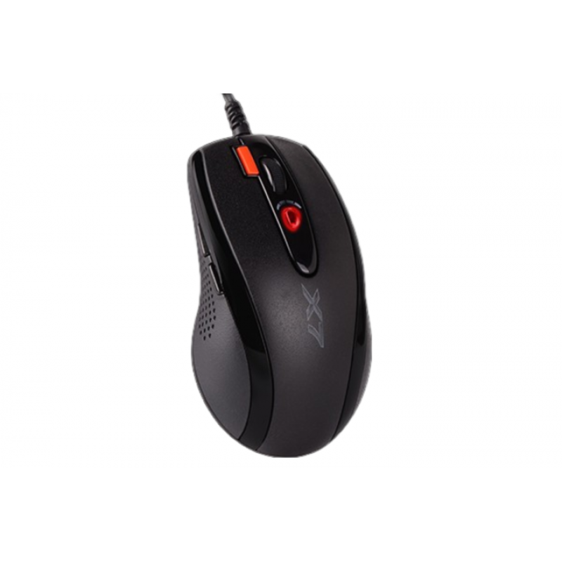 Геймърска мишка A4tech Oscar XL-750BK, Лазерна, Жична, USB, Черна, A4-MOUSE-XL-750-BK