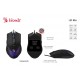 Геймърска мишка A4tech bloody L65 Max, Жична, 12000 cpi, Honeycomb,Черна, A4-MOUSE-L65MAX-HONEY