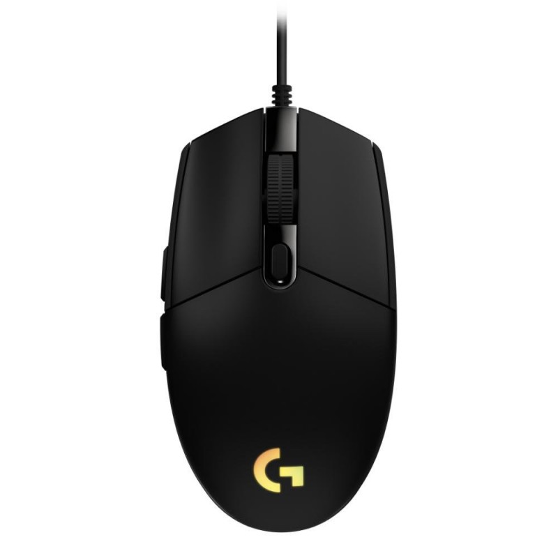Геймърска мишка Logitech G102 LightSync, RGB, Оптична, Жична, USB-LOGITECH-MOUSE-G102-LS-BK