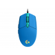 Геймърска мишка Logitech G102 LightSync, RGB, Оптична, Жична, USB, Син-LOGITECH-MOUSE-G102-LS-BL