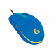 Геймърска мишка Logitech G102 LightSync, RGB, Оптична, Жична, USB, Син-LOGITECH-MOUSE-G102-LS-BL