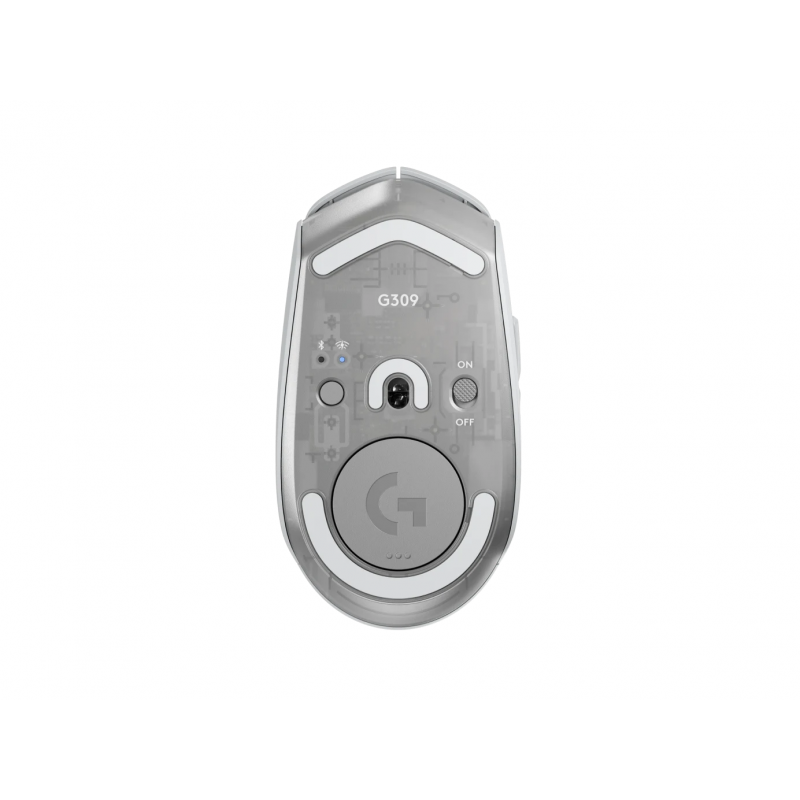Геймърска мишка Logitech G309 White Lightspeed Wireless, LOGITECH-MOUSE-G309-W