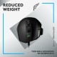 Геймърска мишка Logitech, G502 X, Оптична,  Жична, USB, Черна, LOGITECH-MOUSE-G502X-BK