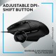 Геймърска мишка Logitech, G502 X, Оптична,  Жична, USB, Черна, LOGITECH-MOUSE-G502X-BK