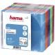 Hama Slim CD кутийки за дискове, опаковка от 25 бр, цветни, HAMA-51166