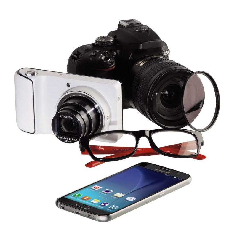 HAMA "Pro-Optik" Мокри кърпи за почистване на очила, фотоапарат, екран, 10 бр. кърпи в пакет