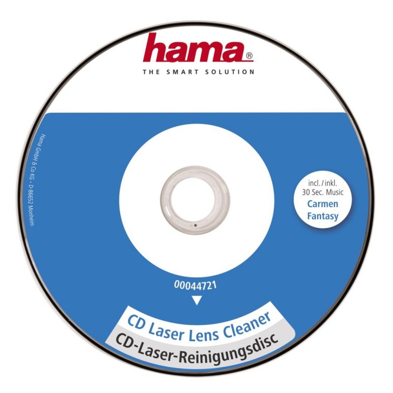 Почистващ комплект за CD устройства HAMA Laser Lens cleaner-HAMA-44721