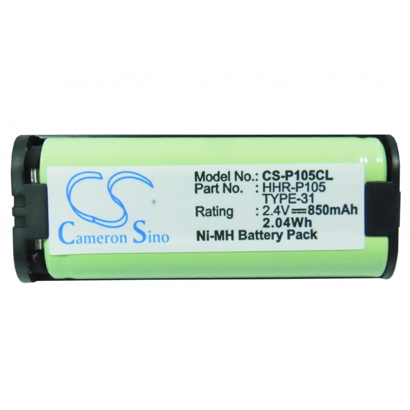 Батерия за телефон 2,4V 850mAh pack HHR-P105 за PANASONIC KX242  Cameron Sino, CS-P105CL