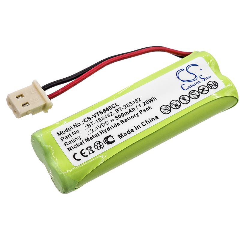 Батерия за телефон 2.4V NiMH 500mAh BT-183482 за V TECH 89134801; DS6401DS6401 Cameron Sino, CS-VTS640CL