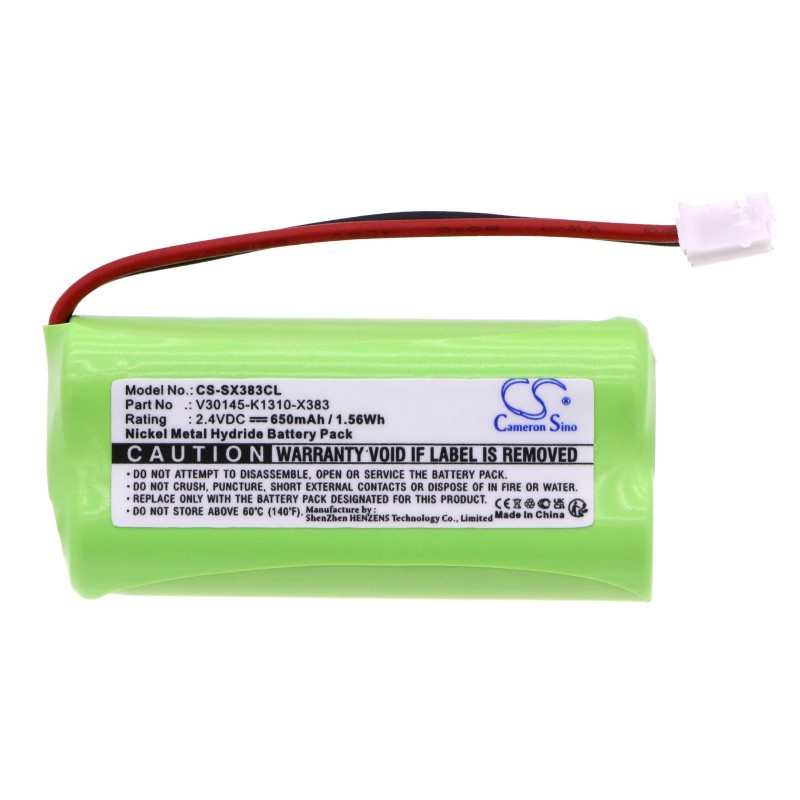 Батерия за телефон за Siemens Gigaset A120/A140  2*AАA 2.4V NiMH 650mAh T382 Cameron sino, CS-SX383CL