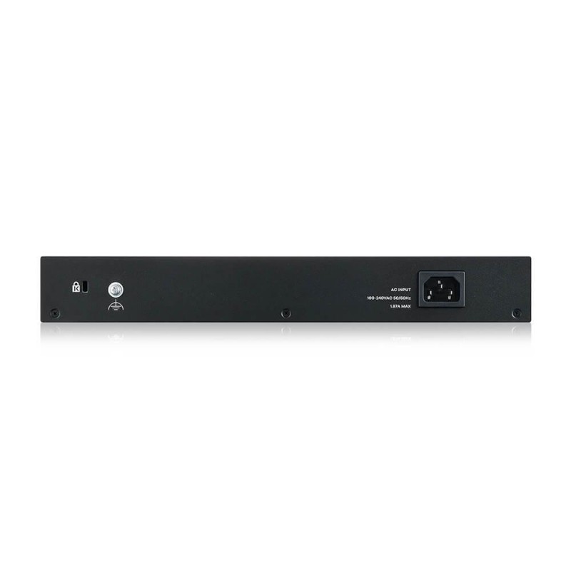 Суич 24-портов ZyXEL GS1915-24EP, Gigabit, управляем, standalone или Nebula управление, монтаж в