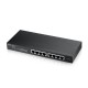 Суич 8-портов ZyXEL GS1915-8, Gigabit, управляем, standalone или Nebula управление, ZYXEL-GS1915-8