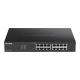 Суич D-Link DGS-1100-16V2, 16 портов 10/100/1000 Gigabit Smart Switch, управляем,-D-LINK-DGS-1100-16V2