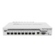 Суич MikroTik CRS309-1G-8S+IN, LAN 1 x Gigabit Ethernet ports, 8 x SFP+ 10Gbps, PoE in, MIKROTIK-CRS309-1G-8SIN
