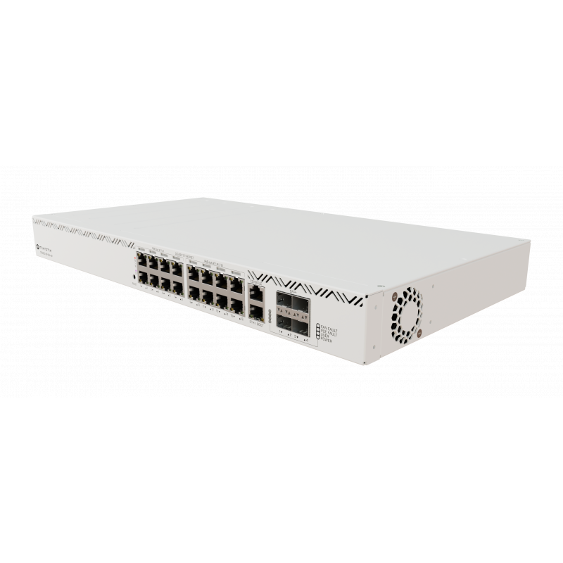 Суич MikroTik CRS320-8P-8B-4S+RM, 16 x Gigabit Ethernet ports, 4 x SFP+, MIKROTIK-CRS320-8P