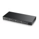 Суич ZYXEL GS1900-48, 48 портов управляем, Gigabit, за монтаж в шкаф-GS1900-48