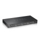 Суич ZyXEL GS-2220-50, 48-портов Layer2+, 44x Gb+ 4x Gbcombo (RJ45/SFP) + 2x Gb SFP, управляем