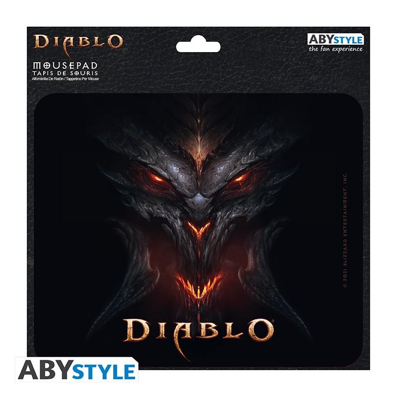 Геймърски пад ABYSTYLE DIABLO - Diablos Head, Гъвкав, Многоцветен, ABYSTYLE-ABYACC402