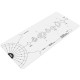 Геймърски пад Dark Project - Terra Nova White XL