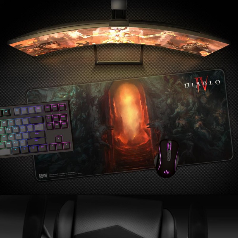 Геймърски пад Diablo IV - Gate of Hell, XL, FSH-FBLMPD4HELLGT21XL