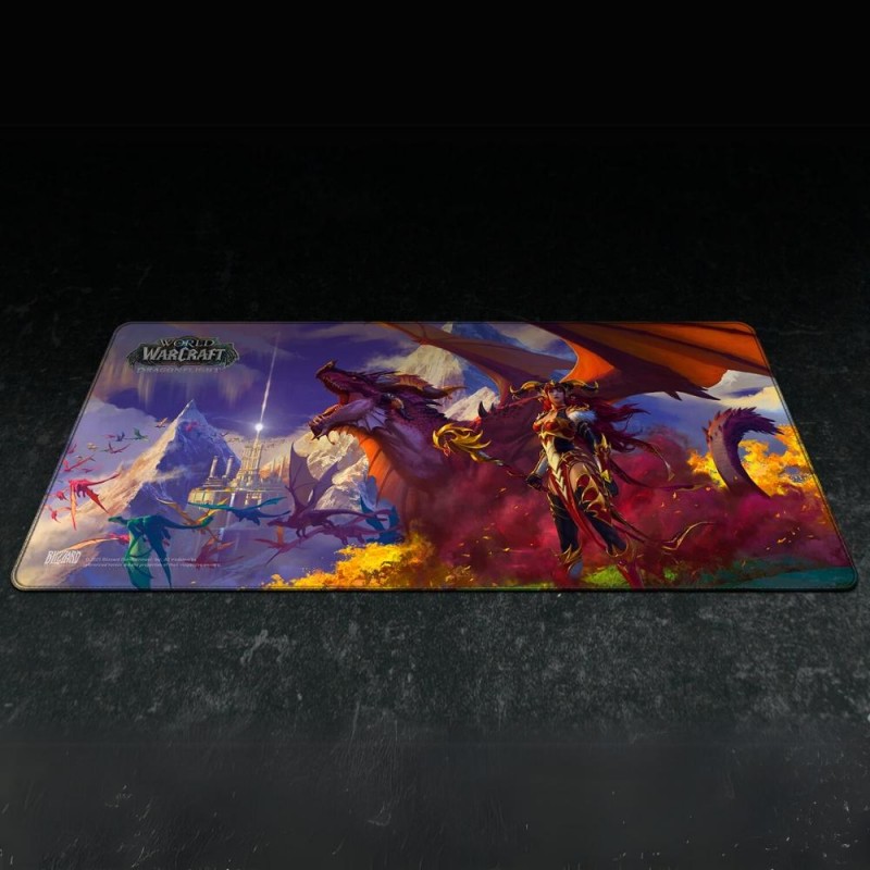 Геймърски пад World Of WarCraft Dragonflight - Alexstrasza & Dragon, XL