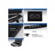 Охладител за лаптоп ACT, До 17", С два вентилатора, USB хъб, Черен, EWENT-ACT-NOT-AC8105
