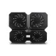 Охладител за лаптоп DeepCool Multi Core X6, 15.6, 2x140+100 mm, Черен-DP-N422-MCX6