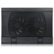 Охладител за лаптоп DeepCool WIND PAL FS, 17", 2x140 mm, 1200 RPM, Черен-DP-N222-WPALFS