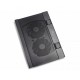 Охладител за лаптоп DeepCool WIND PAL FS, 17", 2x140 mm, 1200 RPM, Черен-DP-N222-WPALFS