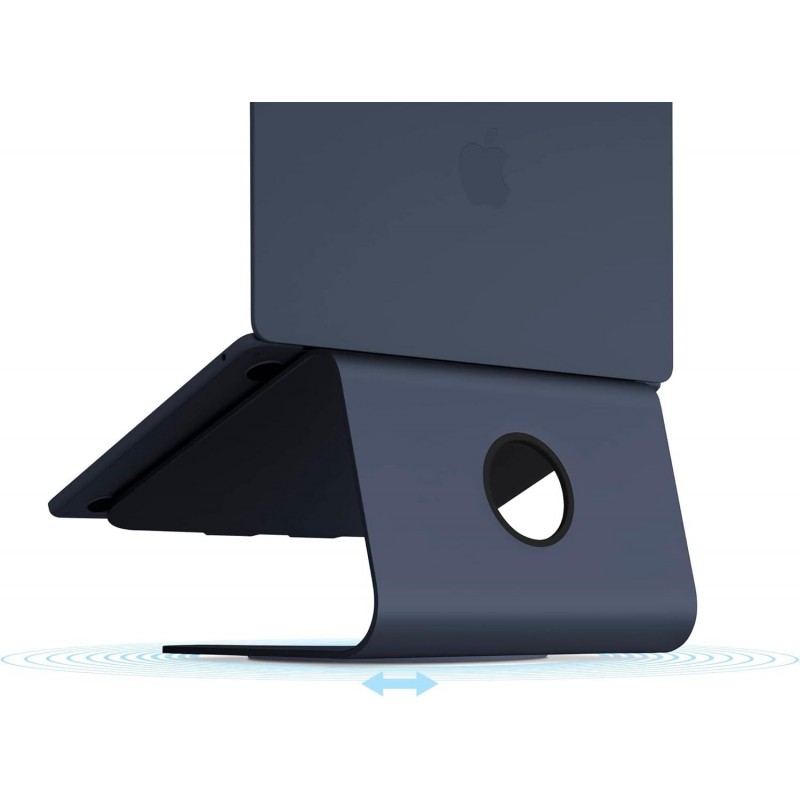Поставка за лаптоп Rain Design mStand360 with Swivel Base - Midnight, RD-10091