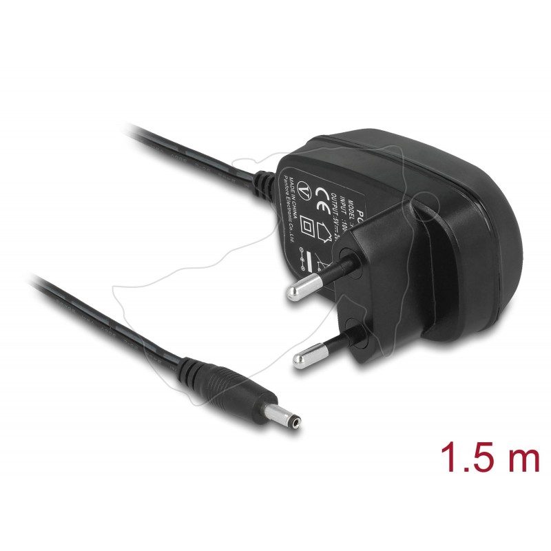 Delock Захранващ адаптер external DC 3,5 x 1,35 mm 5,0 V / 2,0 A / 10,0 W Navilock