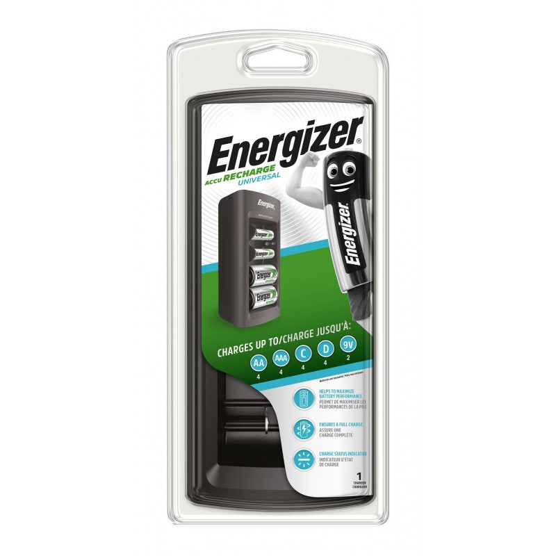 Зарядно у-во Universal Charger  NIMH R6,03,14,20,22   N301335800 ENERGIZER, ENERG-CHARGER-UNI