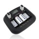 Зарядно у-во Universal Charger  NIMH R6,03,14,20,22 с микропроцесор NC900U  EVERACTIVE, EVER-C-NC900U
