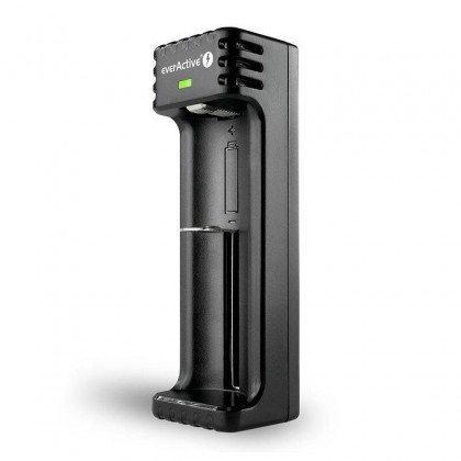 Зарядно устройство за LiIon батерии 3,7v CR18650,CR123,14500 1 гнездо USB Type C LC-100C EverActive