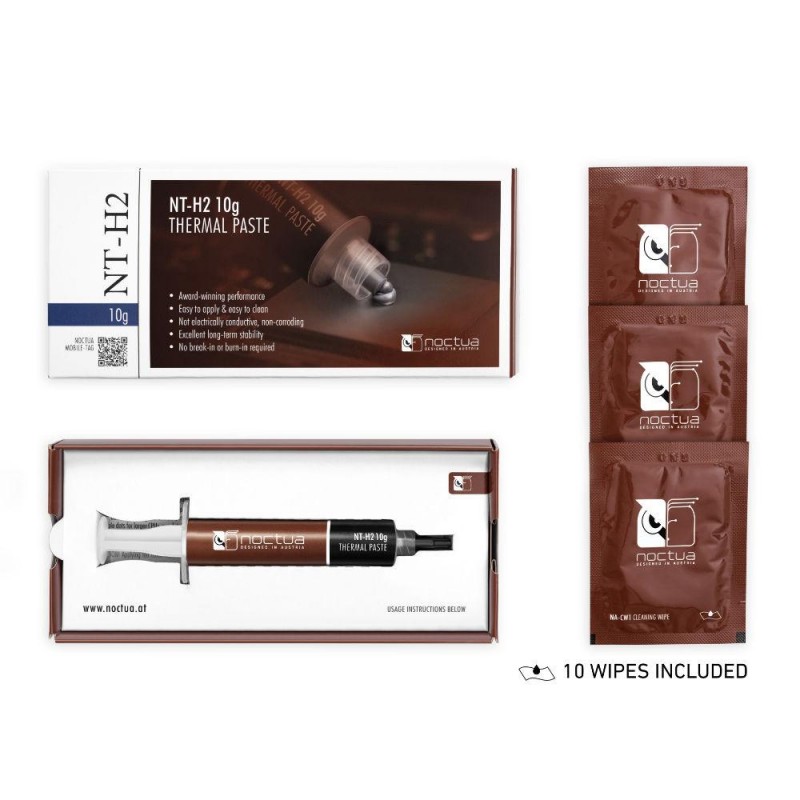 Термо паста Noctua NT-H2 10g, Сив, NOCTUA-TCP-NT-H2-10