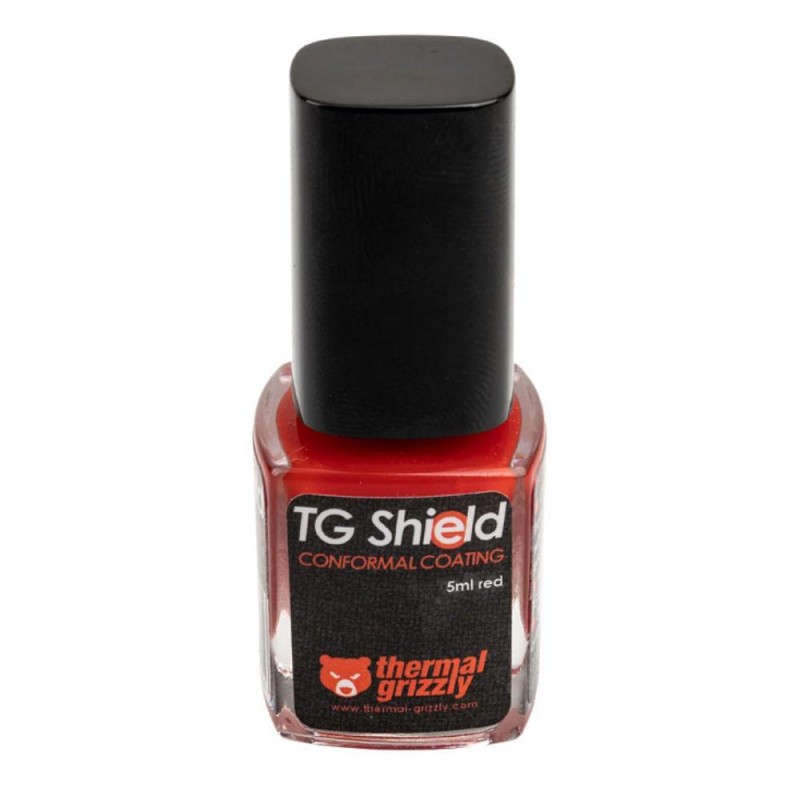 Защитен лак Thermal Grizzly Shield, 5ml, Червен-TG-ZUWA-211