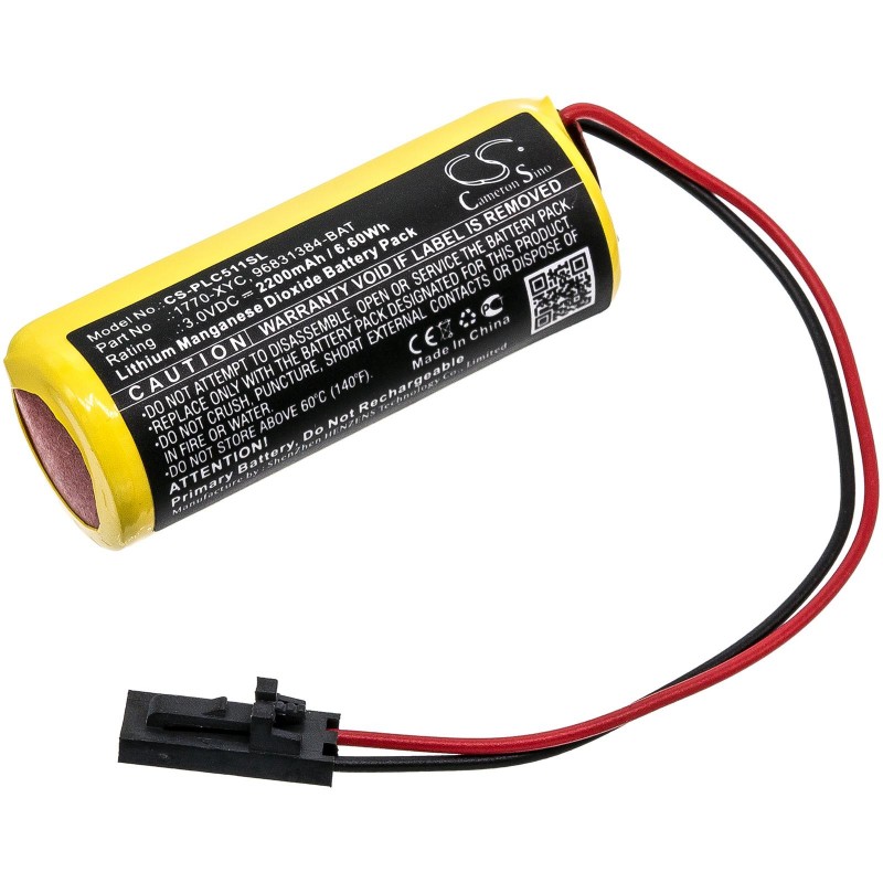 Батерия за PLC контролер CS-PLC511SL Allen Bradley  PLC-5/11  Li-MnO2  3V 2200 mAh  Cameron Sino, CS-PLC511SL
