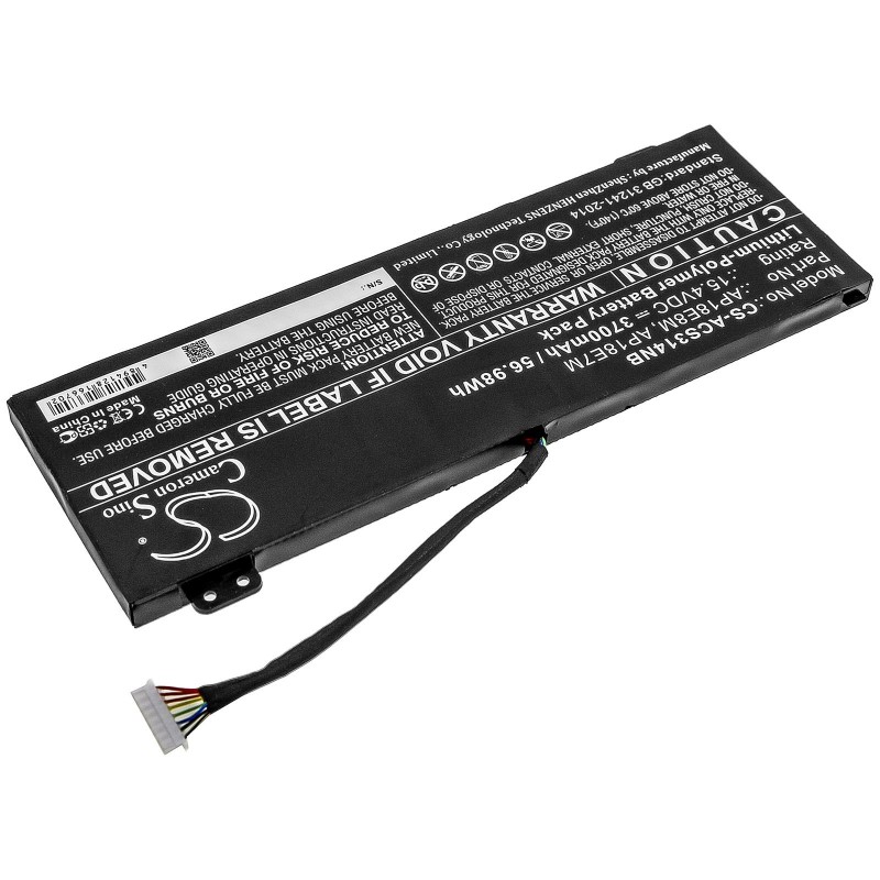 Батерия  за лаптоп ACER ASPIRE NITRO 5 AN517-51-57NL, Nitro 7 AN715-51-58X1, Predator Helios 300 AP18E7M LiPo 15,4V  3700mAh CAMERON SINO