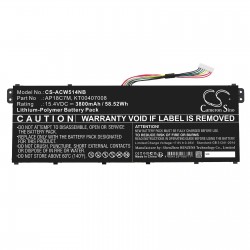 Батерия  за лаптоп  ACER ConceptD 3 CN316-73G-729B, Swift 3 SF313-52-507Z, TravelMate Spin P4, AP18C7M  LiPo 15.4V 3800 mAh CAMERON SINO