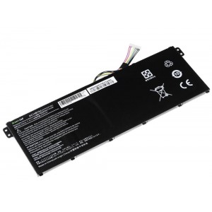 Батерия  за лаптоп  Acer Aspire E 11 ES1-111M ES1-131 E 15 ES1-512 Chromebook 11 CB3-111 13 CB5-311 AC14B3K 11.4V 2200mAh GREEN CELL