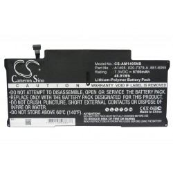 Батерия за лаптоп Apple MacBook Air 13" A1466 2012  LiPo 7,3V 6700mAh CAMERON SINO