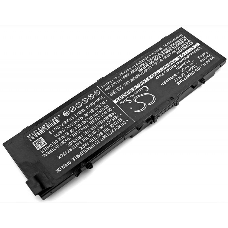 Батерия  за лаптоп DELL Precision 15 7000, Precision 7510, 7520  0FNY7 LiIon 11.1V 6400mAh CAMERON SINO