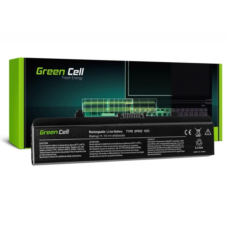 Батерия за лаптоп Dell Inspiron 1525 1526 1545 1546 PP29L PP41L / 11,1V 4400mAh GREEN CELL-GC-DELL-1525-DE05