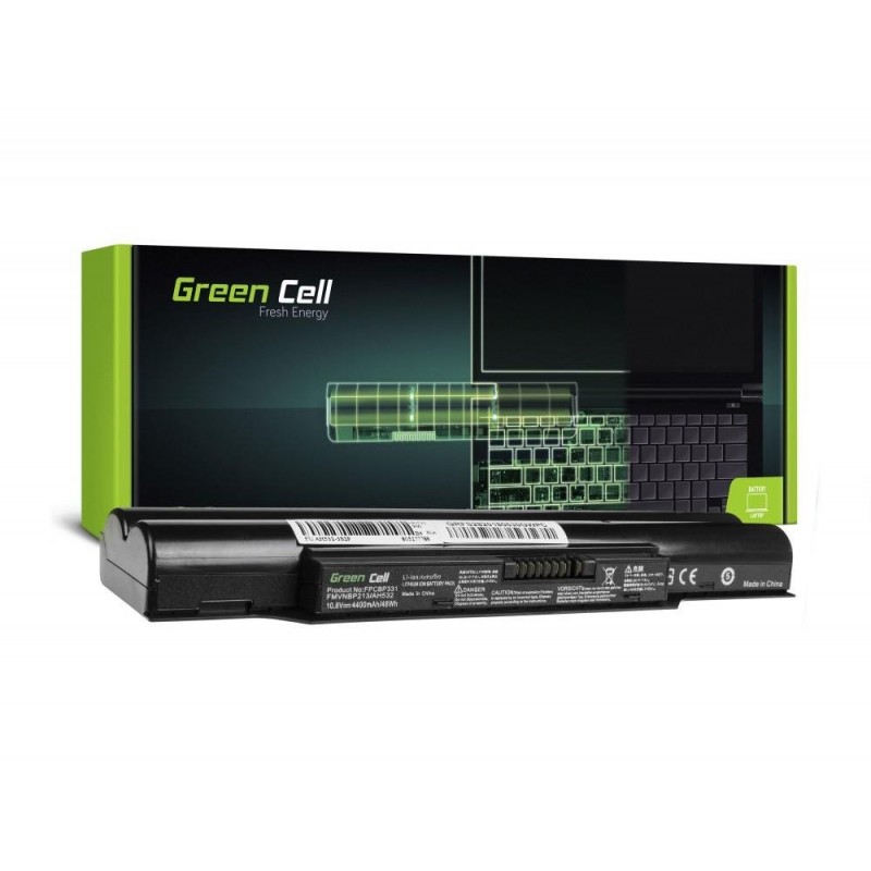 Батерия за лаптоп FUJITSU AH532/AH512/AH502/A532  FPCBP331 FMVNBP213 10,8V 4400mAh GREEN CELL-FS29