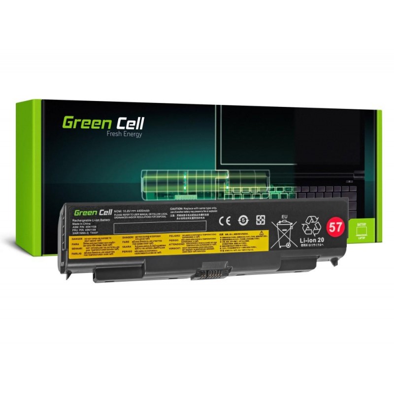 Батерия  за лаптоп GREEN CELL Lenovo ThinkPad T440P T540P W540 W541 L440 L540, 11.1V, 4400mAh-GC-LENOVO-T440P-LE89
