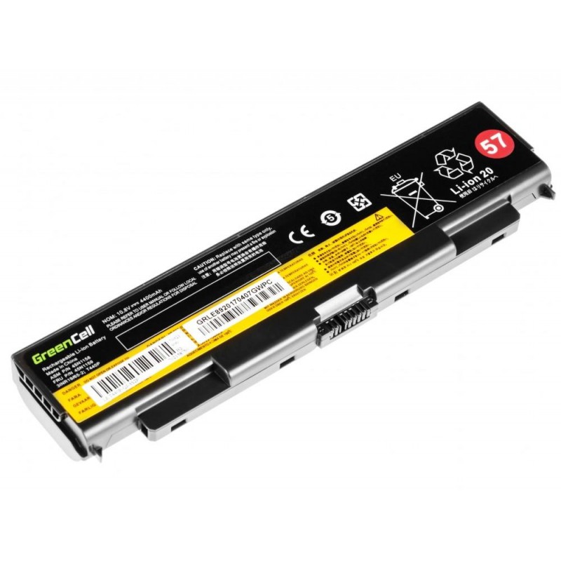 Батерия  за лаптоп GREEN CELL Lenovo ThinkPad T440P T540P W540 W541 L440 L540, 11.1V, 4400mAh-GC-LENOVO-T440P-LE89