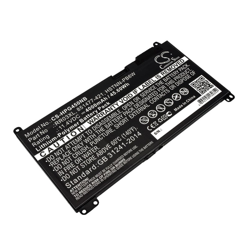 Батерия за лаптоп HP ProBook 430 G4 , 440 G4, 450 G4  HSTNN-I74C 11,4V 4400mAh CAMERON SINO, CS-HPG450NB